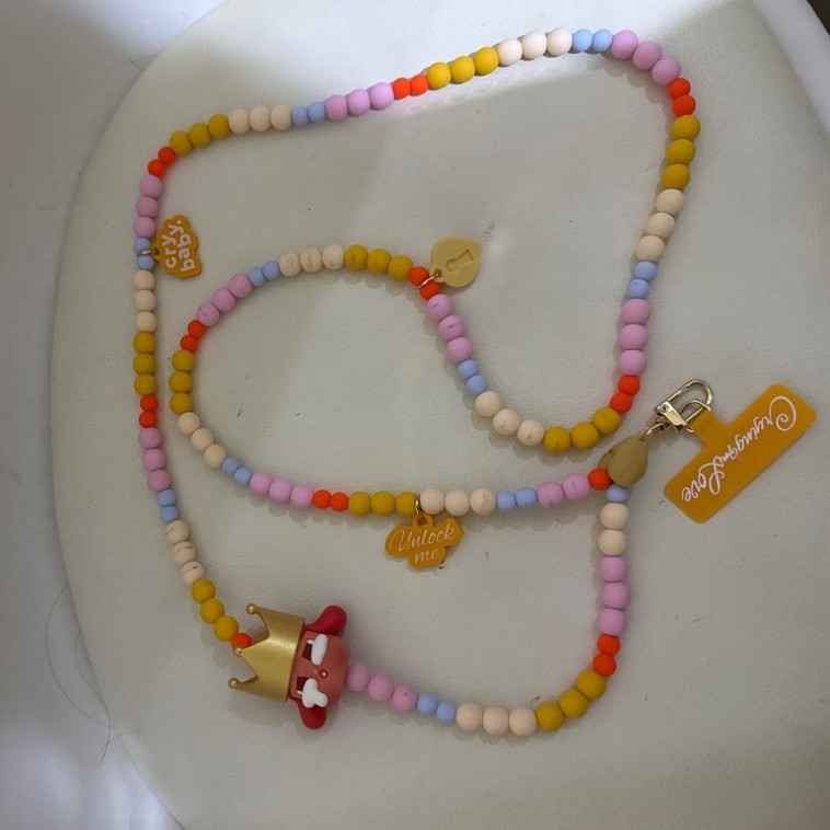 Phone Lanyard Crybaby Popmart (preloved)
