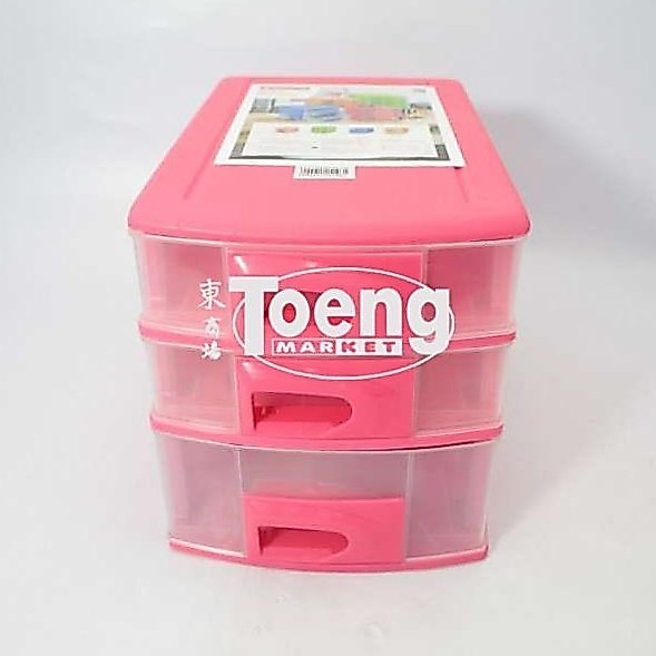 LACI PLASTIK SUSUN 3 TIVOLI BOX 220 (1L2S) MASPION 151261