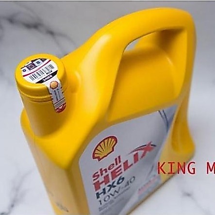 Oli Shell HX6 4liter galon 10w 40