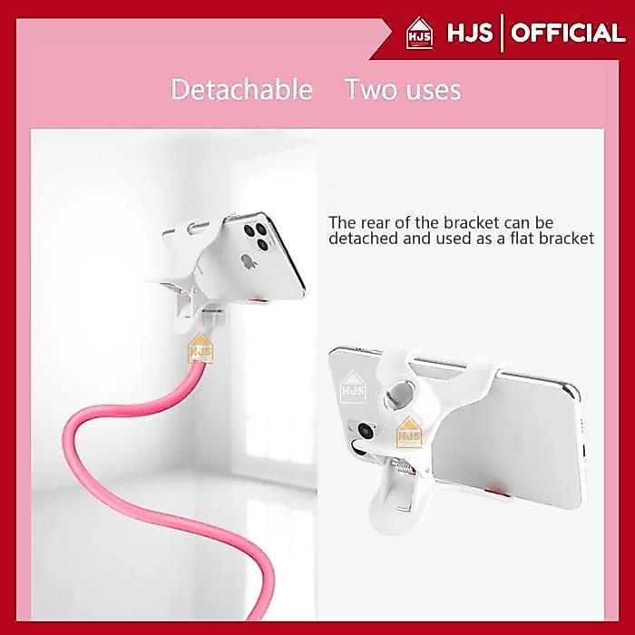 [HJS] Lazypod Jepit Flexible Holder HP Standing Jepitan Narsis Fleksibel For Smartphone Tripod - Bir