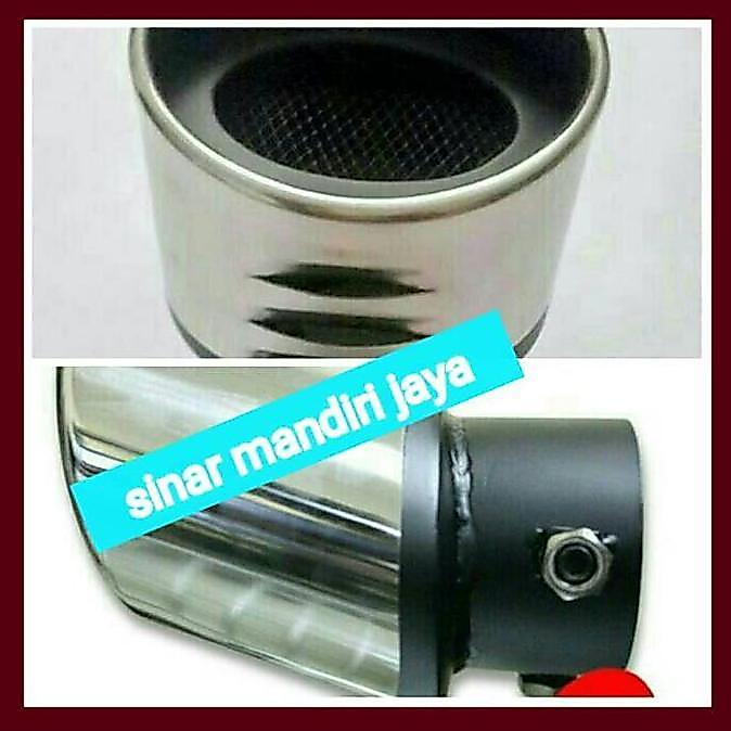 Muffler/Buntut Knalpot Brio Model Racing.
