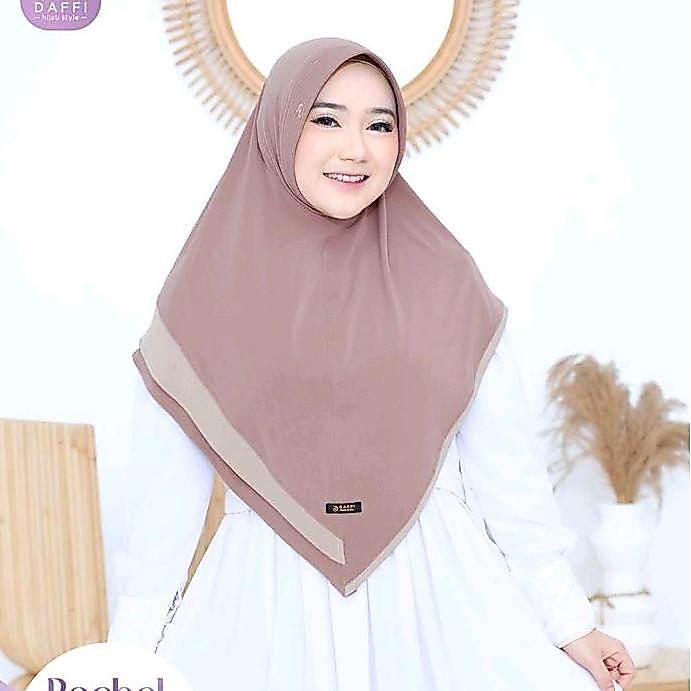 Rachel Daffi Hijab Original Kombinasi List yang unik