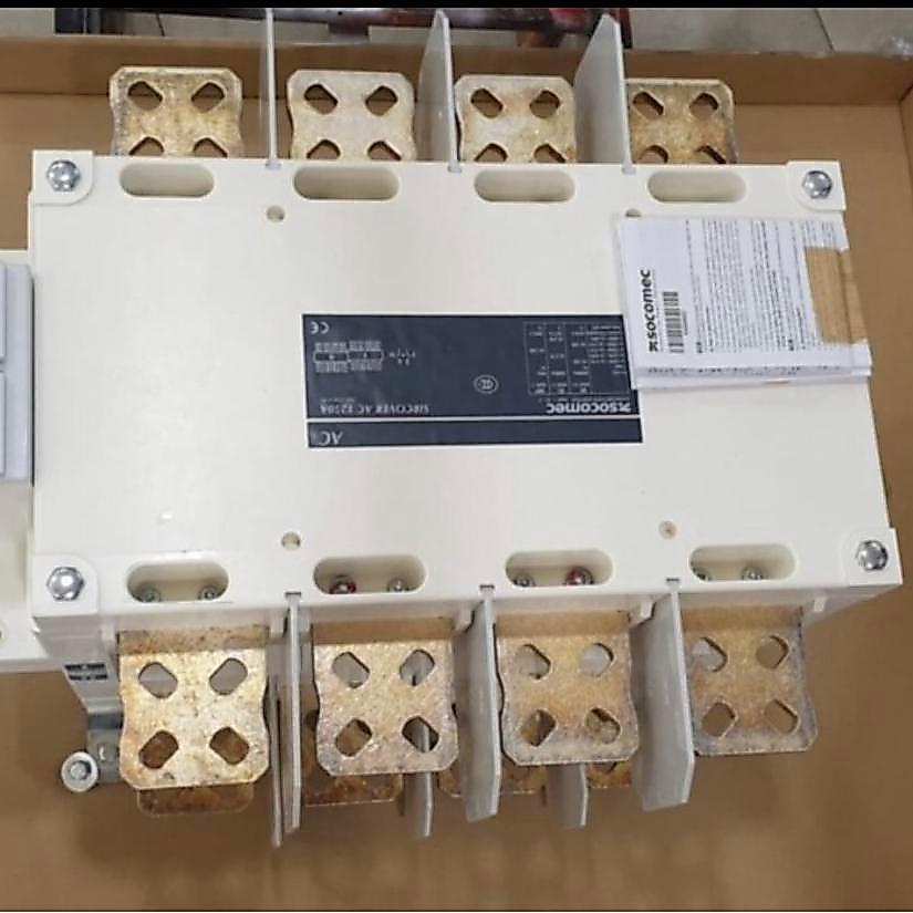 COS SOCOMEC 1600A MANUAL
