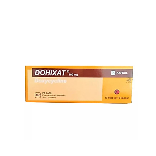 DOHIXAT 100 MG 1 STRIP @ 10 KAPSUL