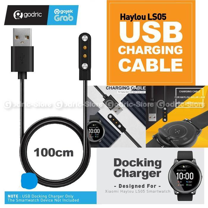 SIKAI Original USB Charger for Haylou Solar LS05 Smartwatch LS 05