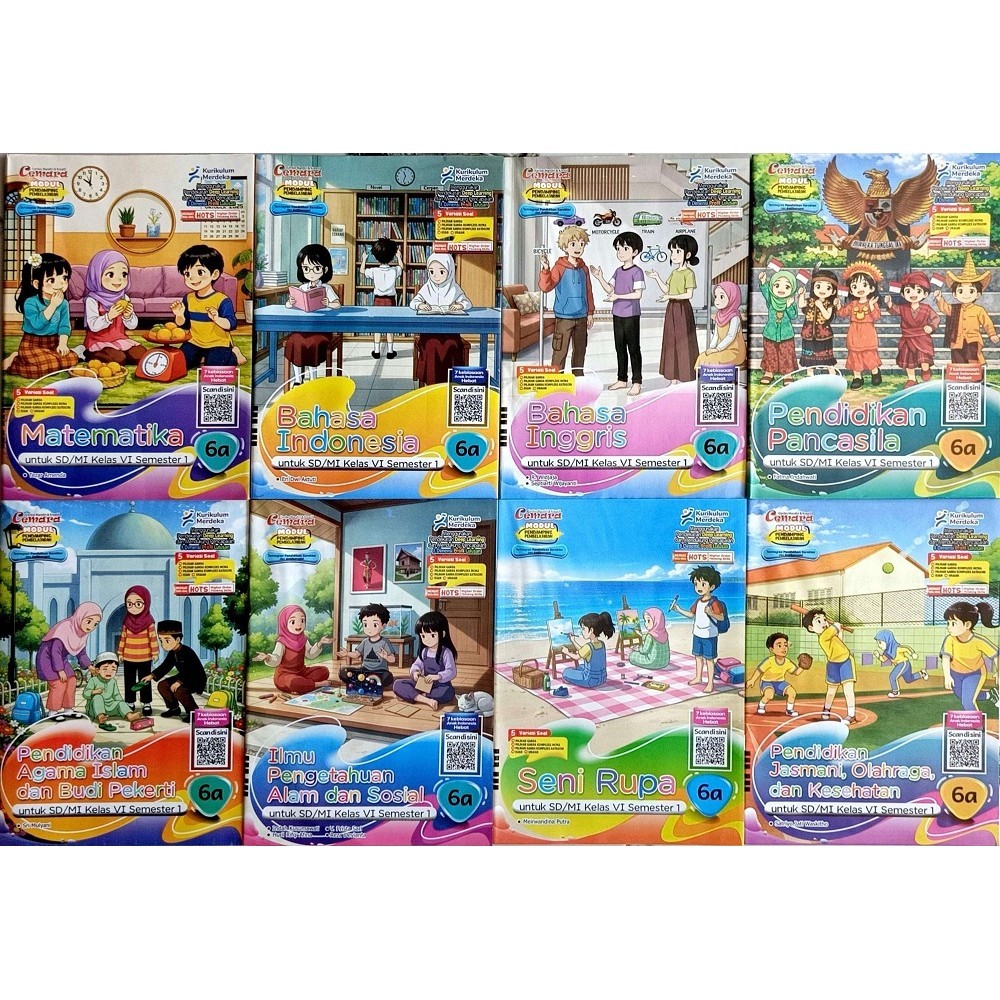 LKS CEMARA KELAS 6 SD KURIKULUM MERDEKA SEMESTER 1 2026/2027