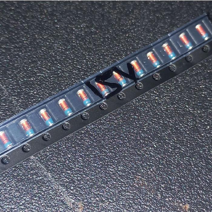 dioda zener SMD 15v 15volt SMD IN4744 1N4744 diode ORIGINAL 1N IN 4744 15 v volt ziner sener siner t