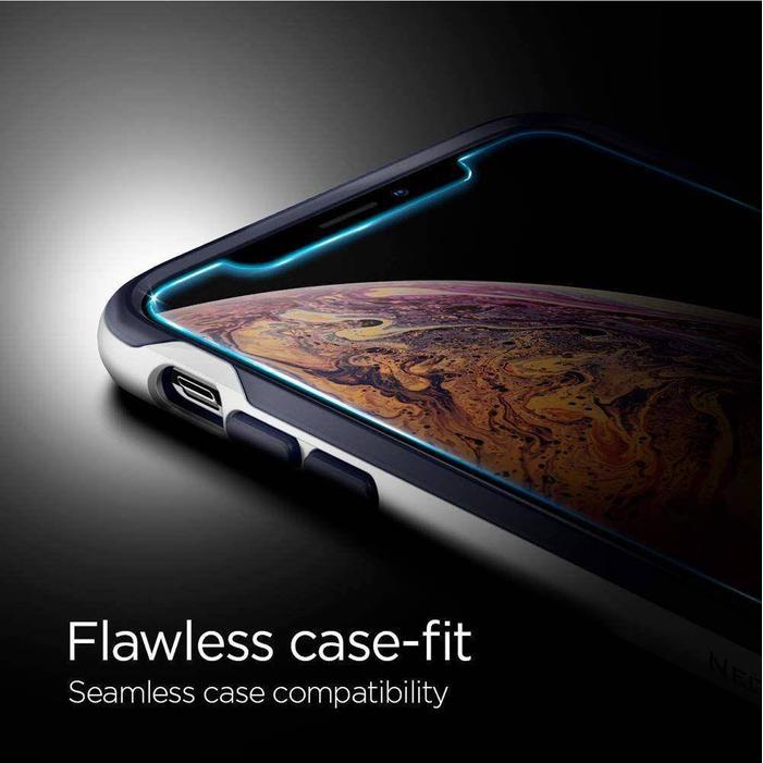 Promo Best SPIGEN Tempered Glass iPhone 11 Pro Max / 11 Pro / 11 / XS Max XS X XR AlignMaster Glas t