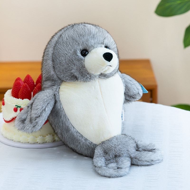 Boneka anjing laut lucu baru, boneka anjing laut yang unik.