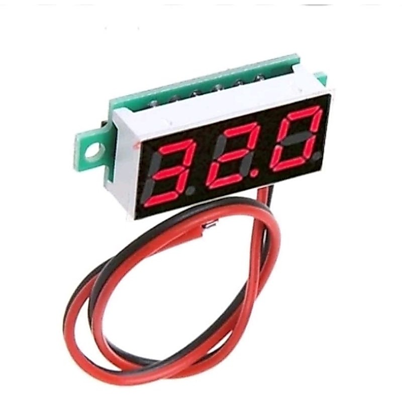 Voltmeter digital  0,28 inch Dc 4,5-30v