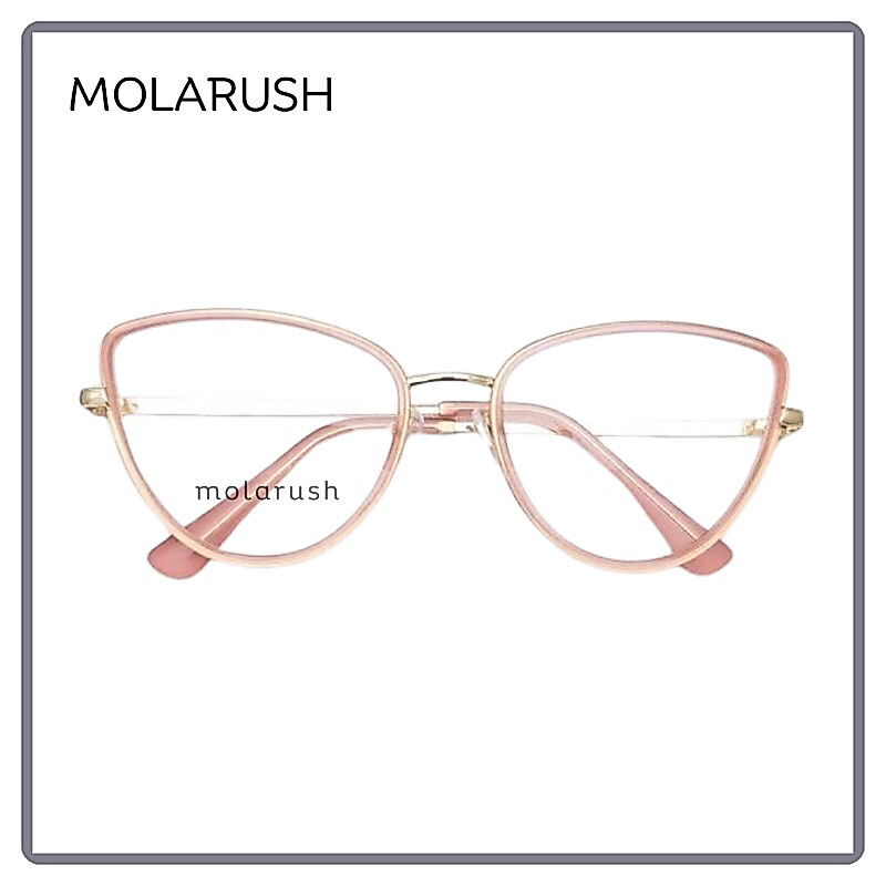 KACAMATA MINUS FRAME AMAYA LENSA ANTI RADIASI | KACAMATA PHOTOCROMIC | KACA MATA WANITA CAT EYE 9852