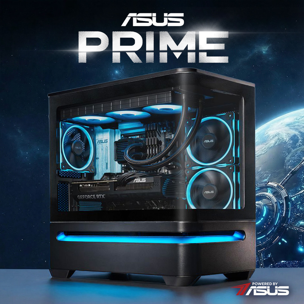 {PC READY} ASUS PRIME PC I5 12400F RTX 5060 8G/ 16GB 512GB PREMIUM GAMING DESKTOP D5