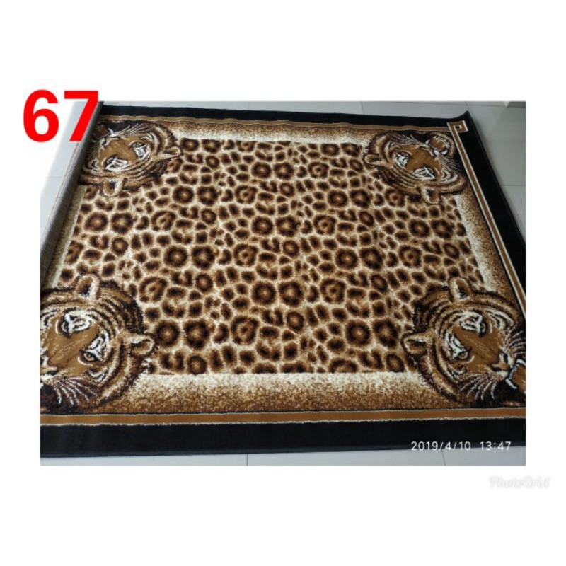 Karpet Permadani Exotic 160 x 210 Berber Black 118