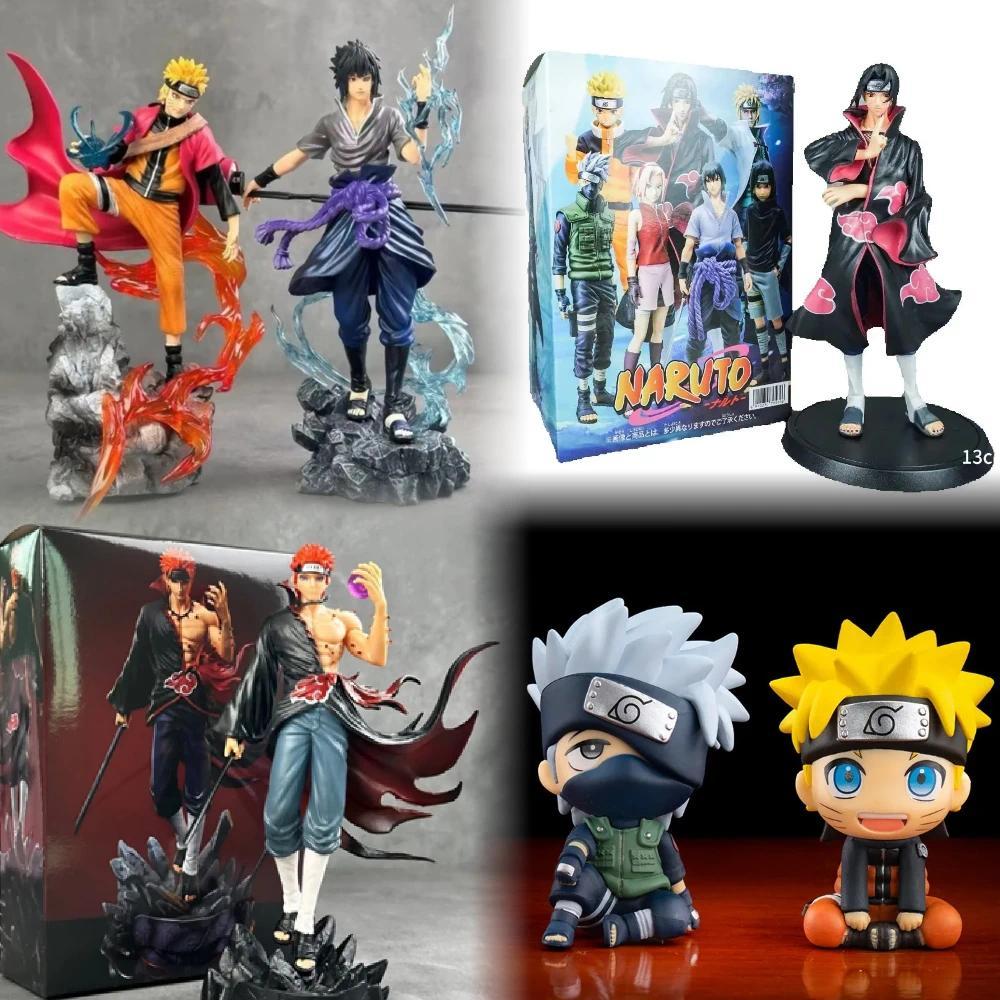 Figur Anime Naruto Baru 2026, Model Naruto Patung PVC, Hiasan Meja, Koleksi Mainan, Hadiah