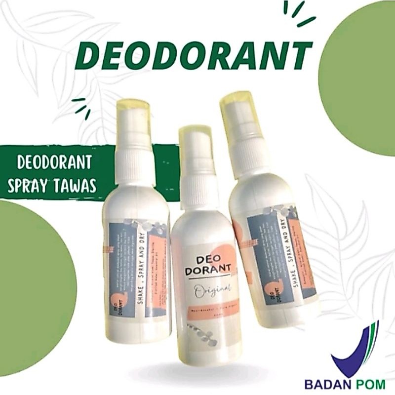 [BPOM] DEODORANT ORIGINAL SPRAY TAWAS 60ML OBAT KETIAK SPRAY KETIAK