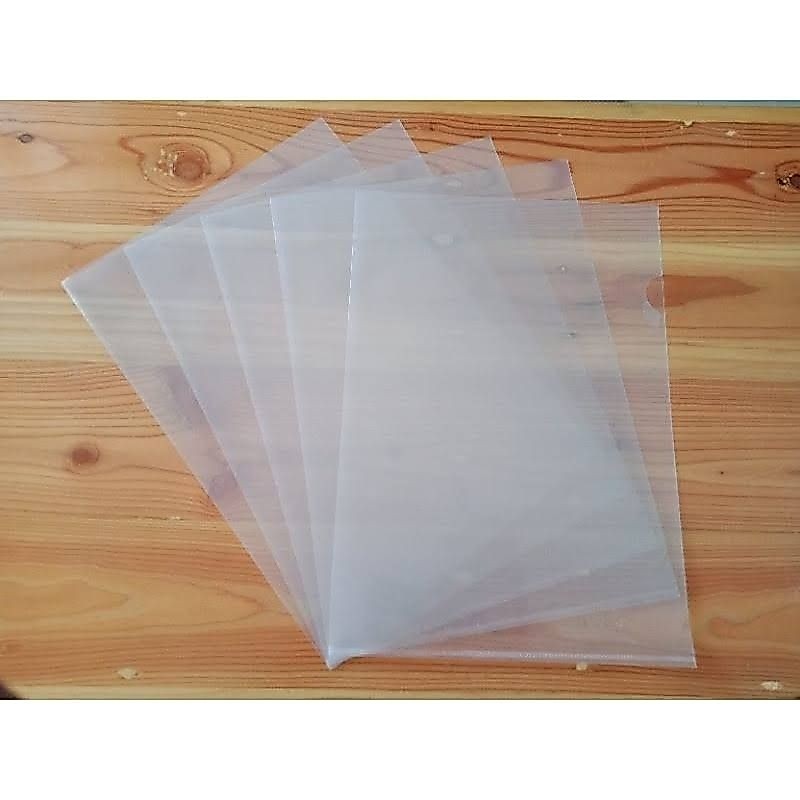 Clear Folder / Map L A4 / Map Letter L / Map Plastik