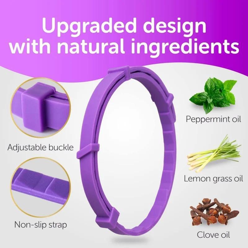 Pheromone Cat Calming Collar for Anxiety Relief Adjustable Herbal Sedative Neckband for Travel Stres