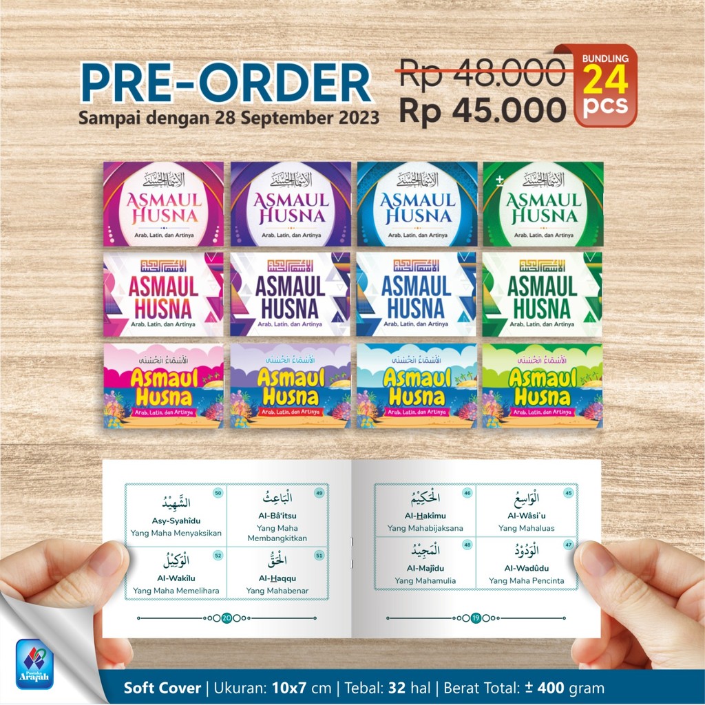 Asmaul Husna Saku Pustaka Arafah