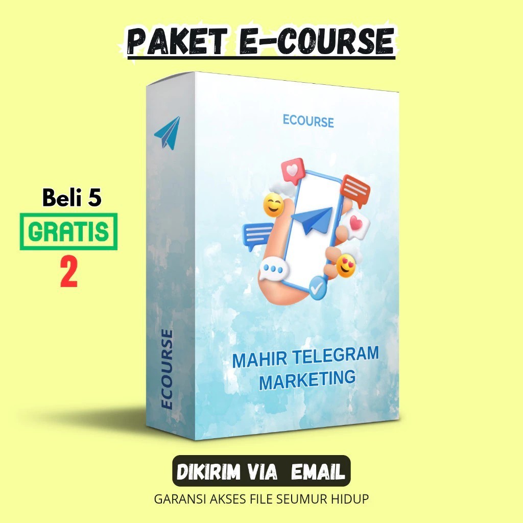 ECOURSE - Mahir Telegram Marketing
