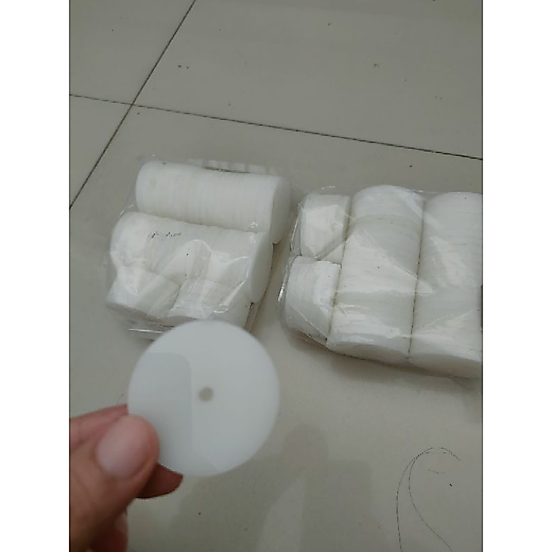 PATAH KRAMBOL / KERAMBOL BAHAN AKRILIK PUTIH TEBAL