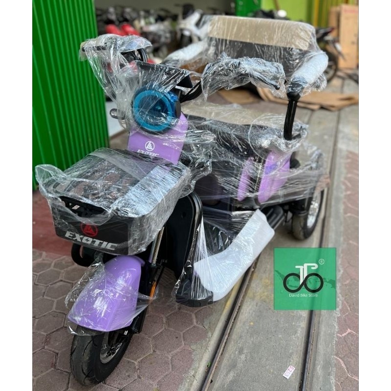 Sepeda Listrik Roda 3 Exotic Sierra TERBARU (by Pacific) SUPER PROMO