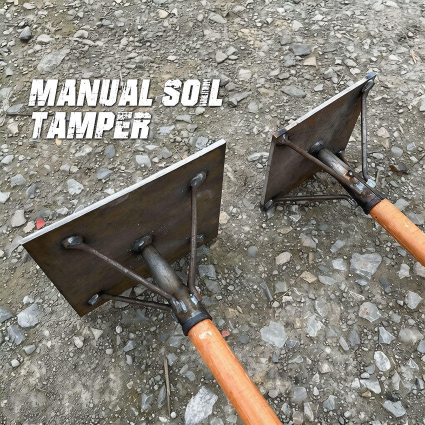 Stamper Kuda Pemadat Tanah Manual Stamper Tanah Keras Tahan Lama Heavy Duty Alat Pemadat Tanah Manua