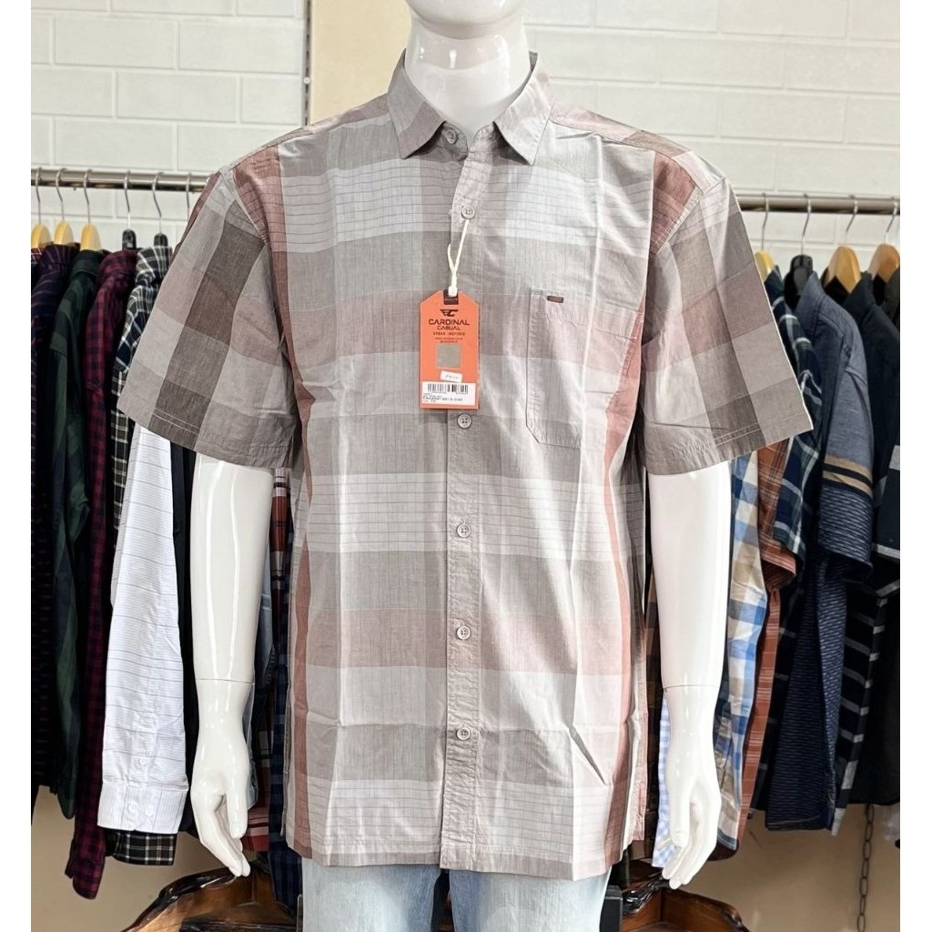 PROMO TERBARU KEMEJA PRIA CARDINAL JUMBO/ KEMEJA CARDINAL CASUAL ORIGINAL PRIA