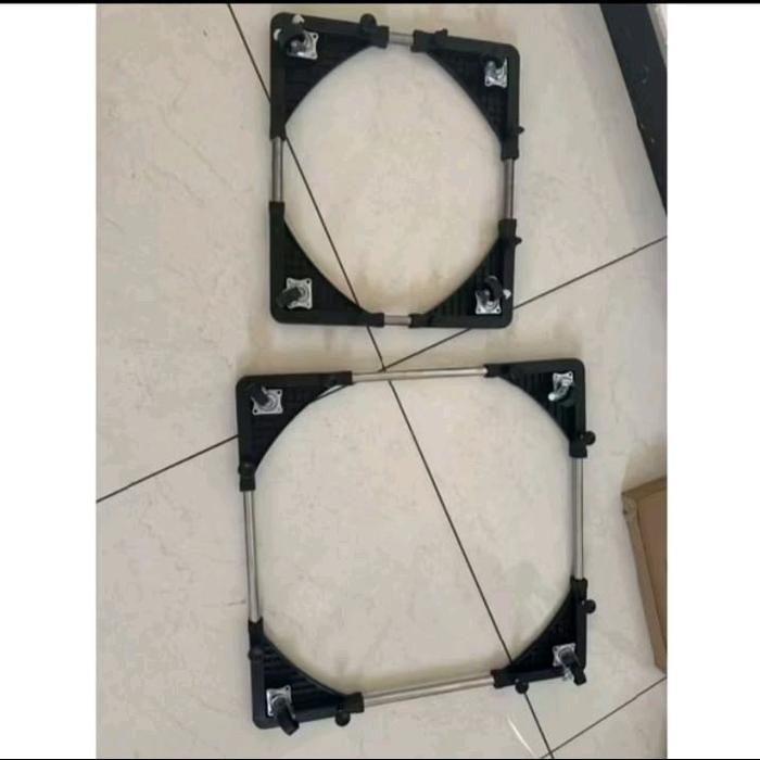 Rak Roda Kulkas mesin cuci / Alas Mesin Cuci / Alas Roda Dorong kulkas dan mesin cuci / adjust fridg