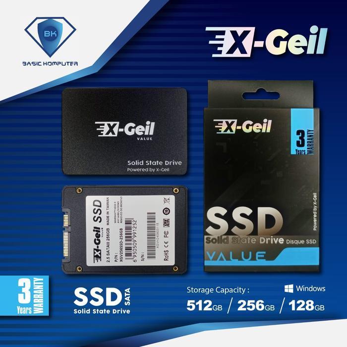 X-Geil Value SSD 128GB /  256GB  Sata III XGEIL