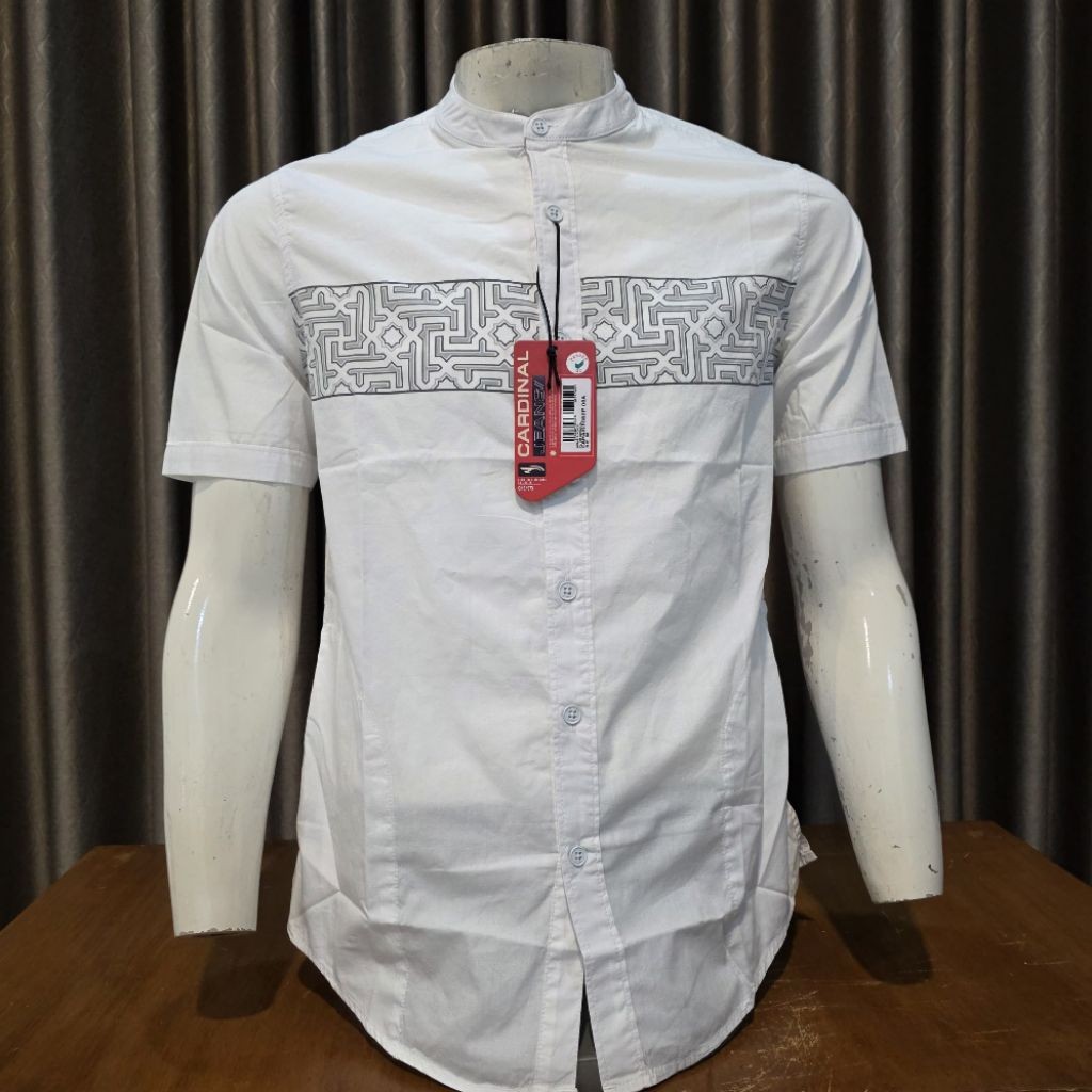 PROMO TERBARU BAJU KOKO CARDINAL JEANS ORIGINAL ATASAN PRIA TANGAN PENDEK