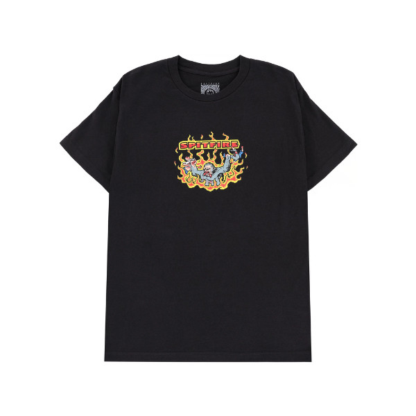 Kaos Spitfire Maulers Black | Tshirt Skate | Etaks
