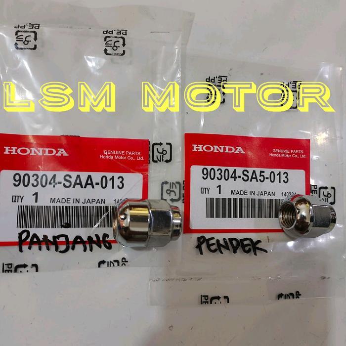 mur roda baut roda Honda uni jazz Mobilio Brio city Freed Civic asli - panjang quality