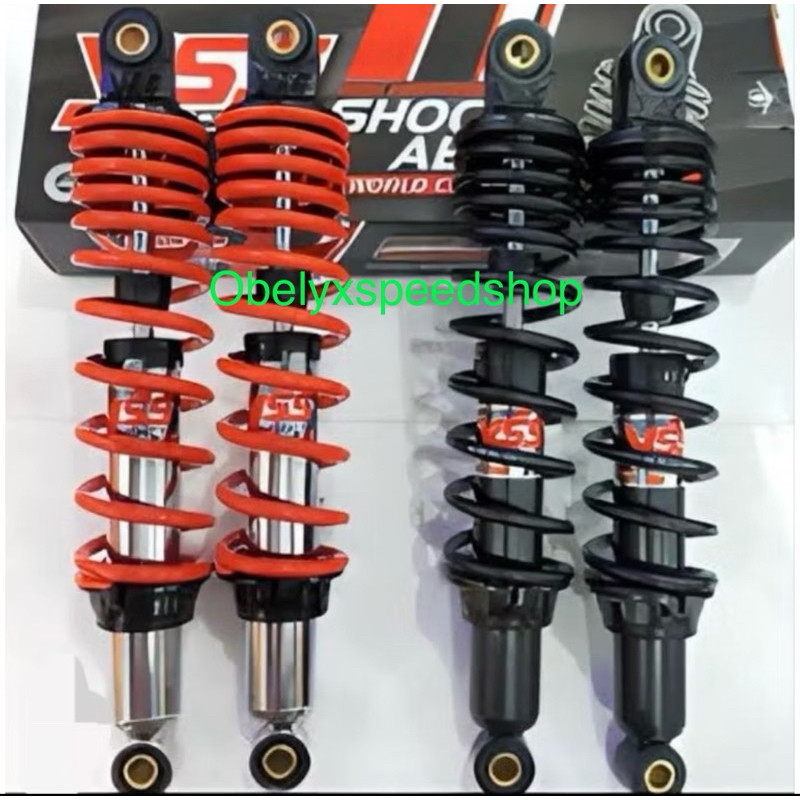 SHOCK YSS TOP PLUS 280 MM CHROME RED JUPITER Z / VEGA R / F1ZR