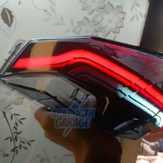Stoplamp Lazy 3D timbul Vario Led New Gen 1/2