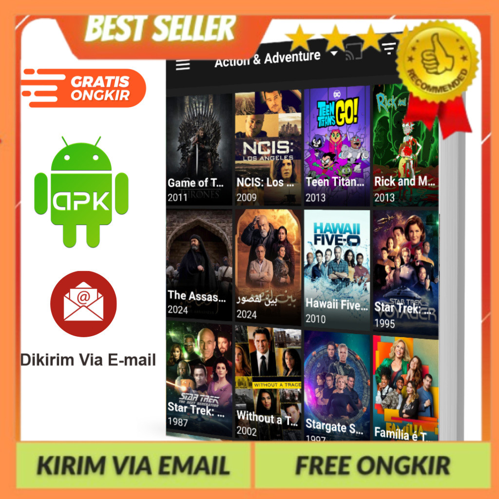 Nonton Film Baru dan serial TV bee Premium Support Android TV STB APP ANDROID88
