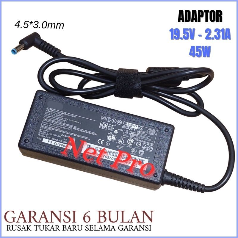 Adaptor Charger Hp 14s-dk1507AU 14s-dk1524AU 14s-dk1514AU -NPRO