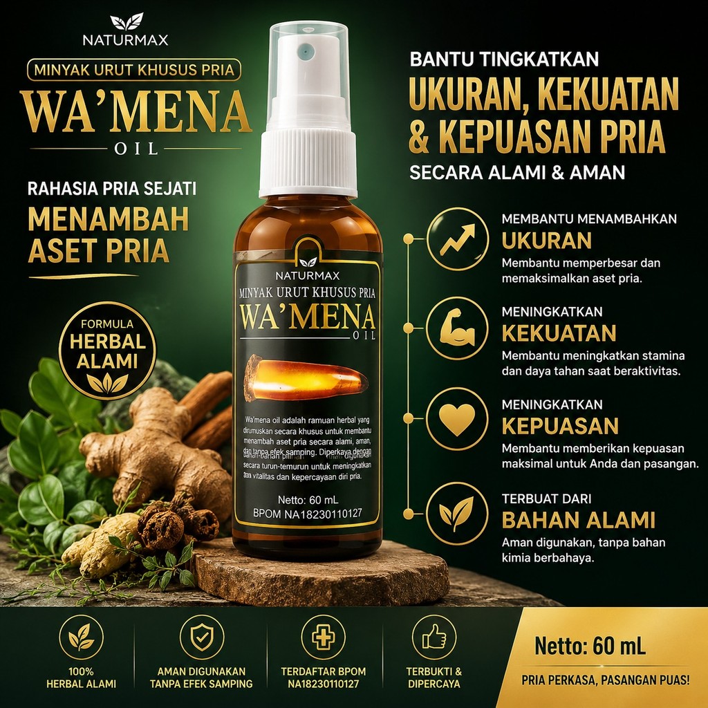 WAMENA daun 3jari asli Papua pembesar permanen pria kuat dan tahan lama minyak pijat p3n1is (51)