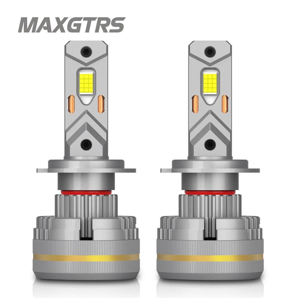 MAXGTRS 2X Turbo LED H4 9003 HB2 H1 H7 H8 H11 9005 9006 LED Beam Headlight Bulbs 200W Canbus Car Fro