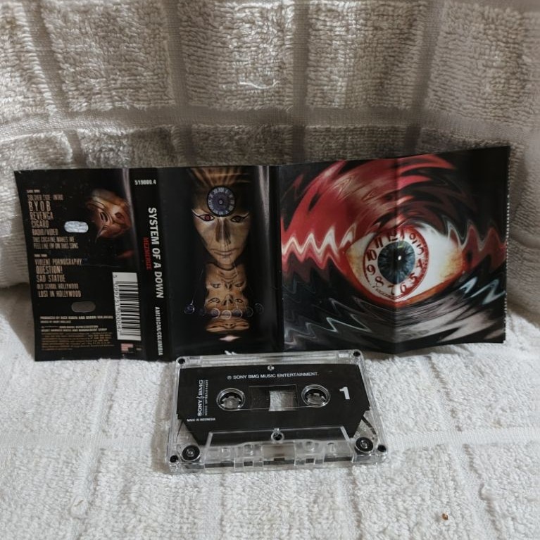 system of a down nezmerize kaset pita
