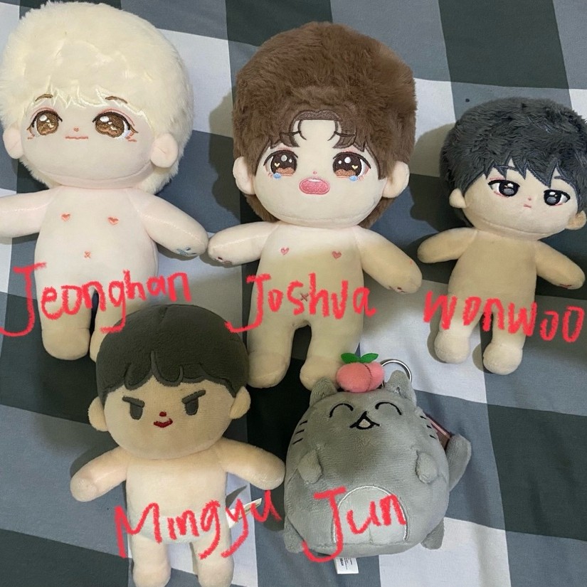 DOLL SEVENTEEN JEONGHAN JOSHUA WONWOO wonujjang MINGYU