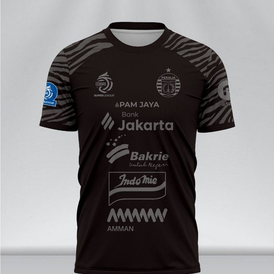 Jersey Persija Jakarta Fantasy Black Edition 2025 Hitam