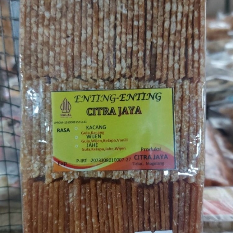 enting enting 3rasa kacang jahe wijen