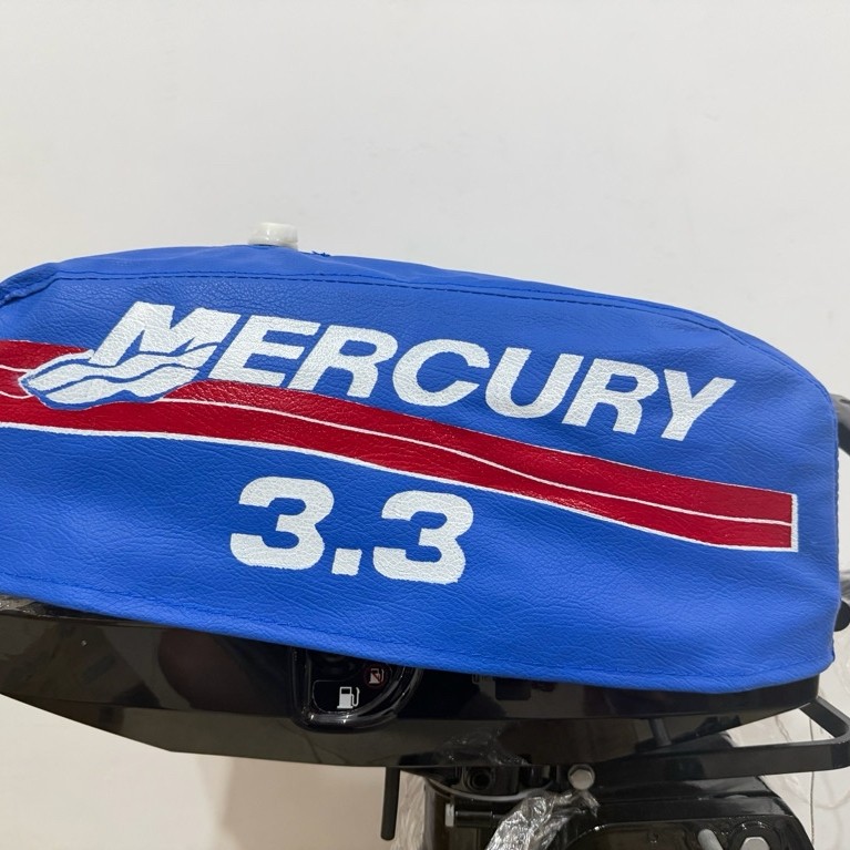 Sarung Mesin Mercury 3.3 | Cover Mesin Tempel Mercury 3.3HP Premium
