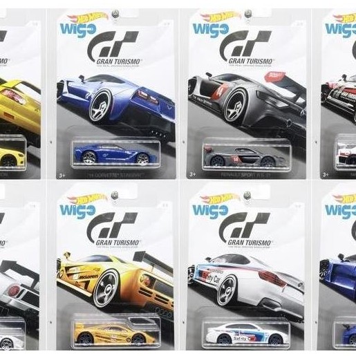 Hot Wheels game Gran Turismo paket set series incl Nissan Skyline GT-R R34 Lancer Evolution BMW M4 M