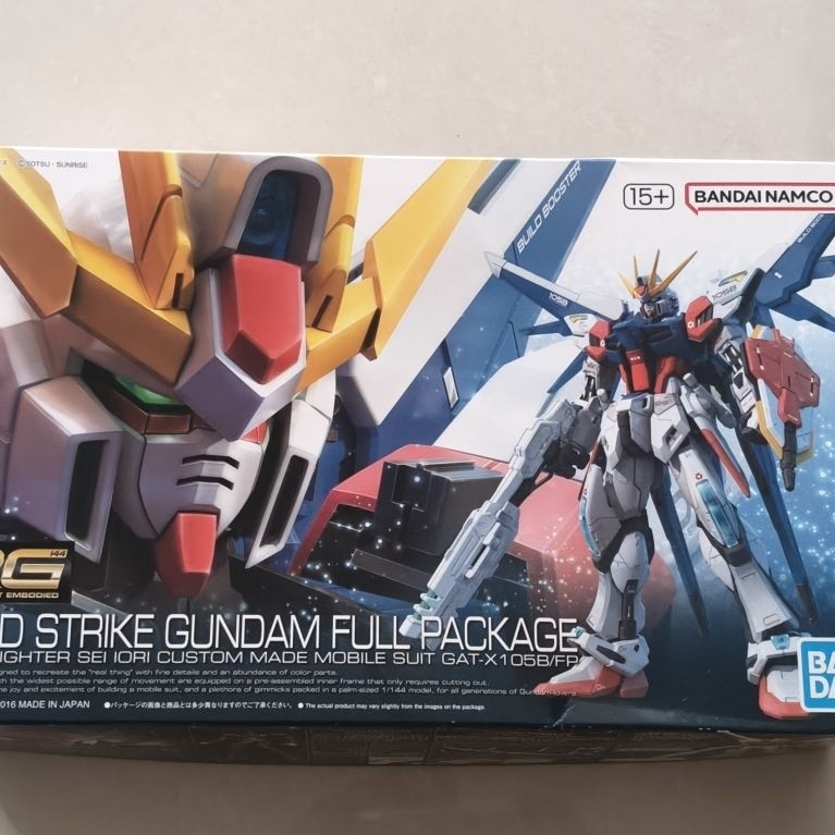 Bandai RG 1/144 Build Strike Gundam Full Package