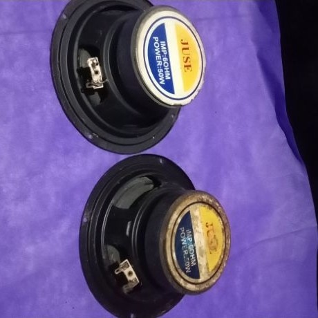SECOND----SPEAKER woofer 6inch Copotan Speaker Aktif  Lawega, Sepasang, NORMAL