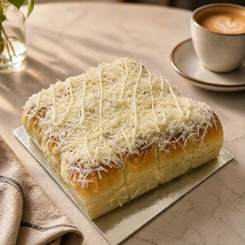 Bagena Bakery Roti Jadul Sobek Keju Premium Lembut Fresh | Keju Melimpah Tengah & Topping | Halal