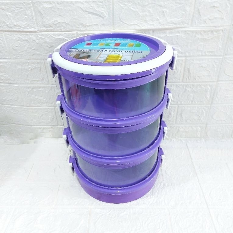 Kontainer saji 3 susun