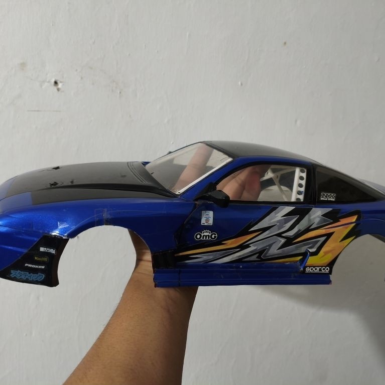 Body rc drifr 1/10 nissan 180sx gp sport