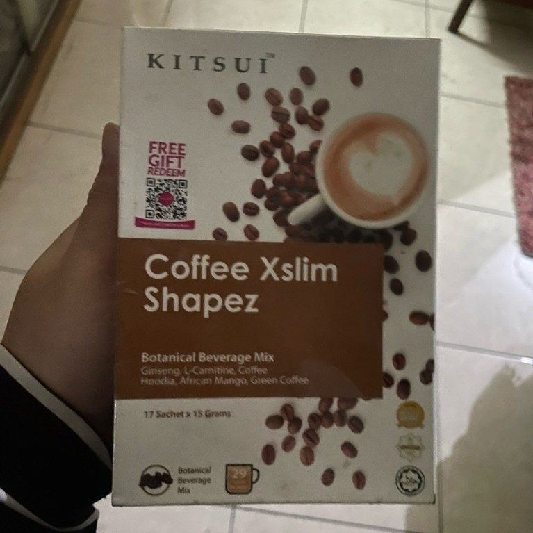 (READY STOCK) KITSUI COFFEE XSLIM SHAPEZ ORIGINAL MALAYSIA